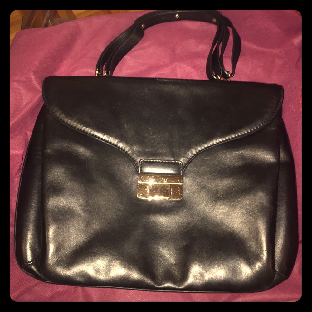 Valentino soft leather envelope handbag